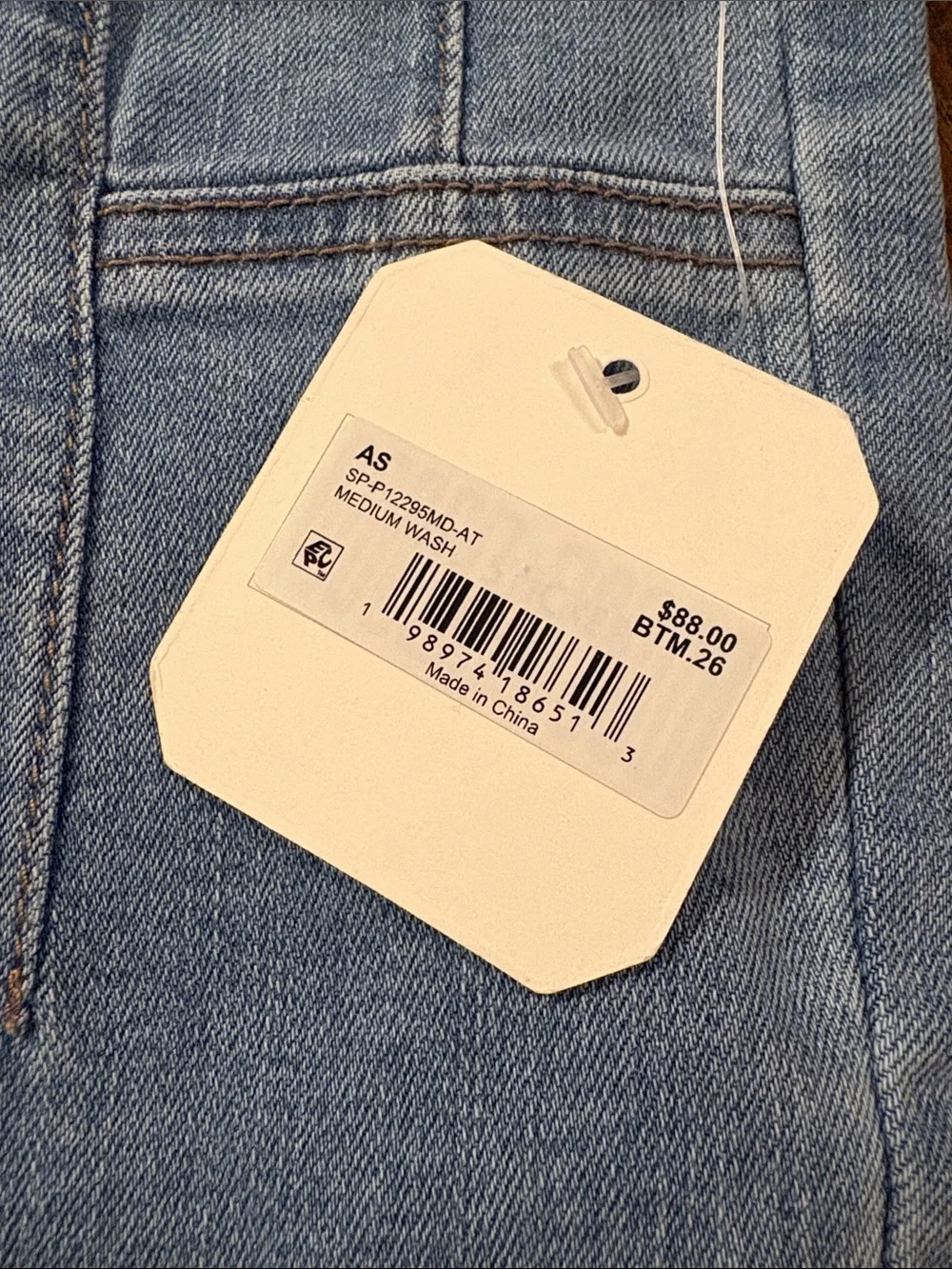 🎉NWT! Altar'd State Light Blue Flare Jeans - Picture 2 of 6